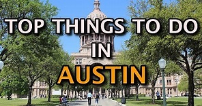 Top Things To Do In Austin, Texas 4K