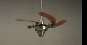 Air Shadow Ceiling Fan by Fanimation with Retractable Blades and Pewter Finish