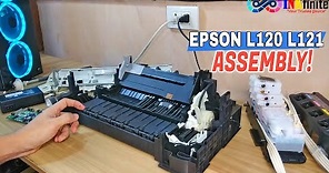 How to Assemble Epson L120 L121 Full Tutorial! Beginner s Guide | INKfinite