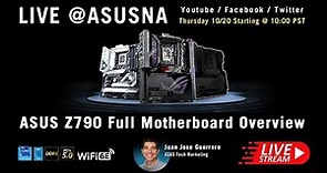 Full ASUS Z790 Motherboard Line Up Overview & AMA - For Intel 13th Gen Raptor Lake CPUs