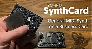 YM3812 SynthCard Module