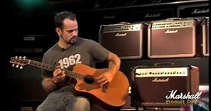 Marshall AS50D Acoustic Amplifier Demo - PMT