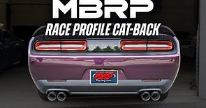 Product Feature - MBRP Race Profile Cat-Back