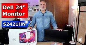 Dell 24 inch monitor S2421HN full review & setup | Affordable 24 gaming monitor