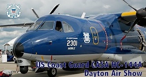 US Coast Guard CASA HC-144A Cockpit and Detail - Dayton Air Show