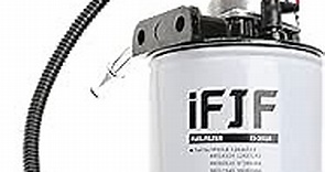 iFJF 12642623 Fuel Filter Assembly Replacement for Duramax 6.6L V8 Chevy Silverado/GMC Sierra 2500HD 2005-2013 with Hand Fuel Pump Water in Fuel Sensor