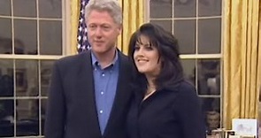 Monica Lewinsky Looks in Awe of President Clinton in Newly Surfaced Video