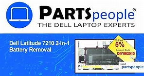 Dell Latitude 7210 2-In-1 (T04J002) Battery How-To Video Tutorial
