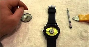 Replacing The Battery In A Kenneth Cole Watch (DIY)