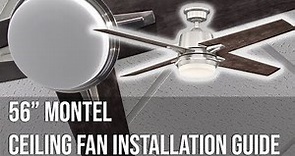 56 Montel Ceiling Fan Installation Guide