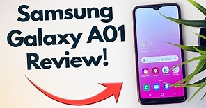 Samsung Galaxy A01 - Complete Review!