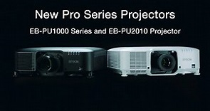 Epson Pro Series EB-PU Projectors | Take the Product Tour