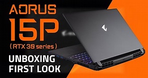 AORUS 15P (RTX 30) | Official Unboxing
