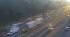 TRAFFIC | Major backup on I-20 with all westbound lanes closed after wreck