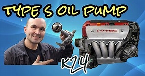 How to Install a K20A2 PRB oil pump on a JDM K24A RBB engine + Timing Chain Install