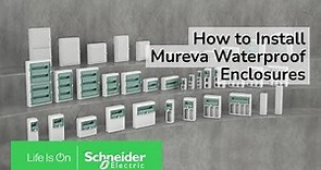 Mureva High Performance Waterproof Enclosures | Schneider Electric