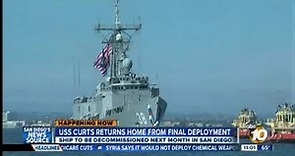 USS Curts returns to San Deigo