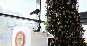 Christmas tree honors victims of crime