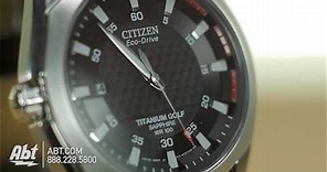 Citizen Eco-Drive Titanium Golf Watch BM12001E Overview