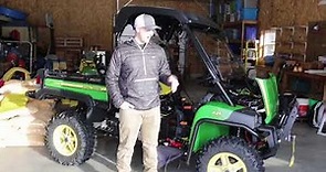 John Deere Gator 825i Overview with Accessories