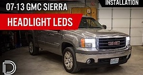 How to Install 2007-2013 GMC Sierra Headlight LEDs | Diode Dynamics