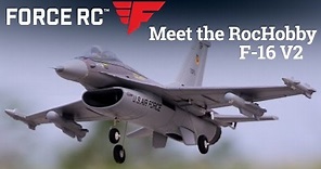 Force RC - RocHobby F-16 V2 PNP Jet