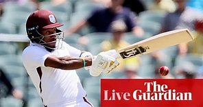Australia v West Indies: first Test, day one – as it happened