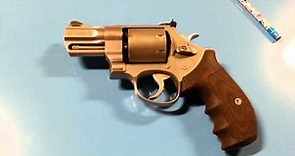 Smith and Wesson 627, 357 magnum from the performance center.