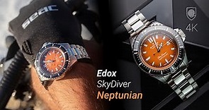 A happier Rolex Sea Dweller Deepsea for a 1/10 of the price! Edox Skydiver Neptunian Review