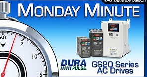 DURApulse GS20 AC Drives - Monday Minute at AutomationDirect