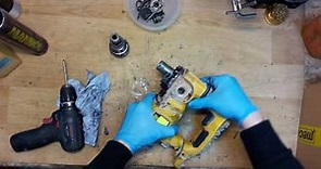 How to disassemble and find problem for Dewalt D25323-QS hammer perforator