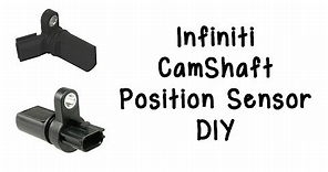 Infiniti Camshaft Position Sensor Replacement DIY