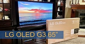 LG OLED G3 65 Unboxing, Installation, Setup, and Demos! All New G Series for 2023!