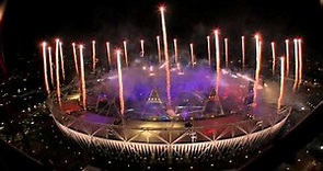 Fireworks: London 2012 Olympics Closing Ceremony
