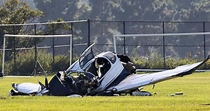 Small Plane Crashes onto Calif. Soccer Field, Critically Injuring Instructor and Student