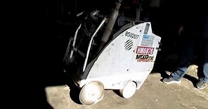 MECO GAS POWERED WALK-BEHIND CONCRETE CUTTING SAW - #37WC