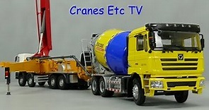 Yagao XCMG HB56K Concrete Pump + XCMG Mixer by Cranes Etc TV