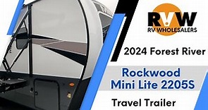 2024 Rockwood Mini Lite 2205S Travel Trailer Flythrough