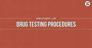 Drug Testing Procedures