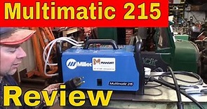 Miller Multimatic 215 Stick, MIG, and DC TIG: Assembly and Review