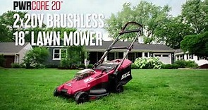 PWR CORE 20™ Brushless 18 IN. Lawn Mower Product Information
