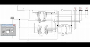 Using the 74162 Synchronous 4-Bit Decade Counter: Cascading Demonstration
