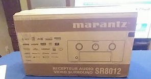 Marantz 11.2CH SR8012 AV Receiver Unboxing