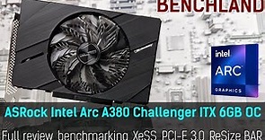 Intel ARC A380 6GB - review and testing, overclocking, Resizable BAR, PCI-E 3.0, and more
