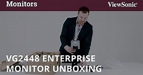 VG2448 Enterprise Monitor Unboxing