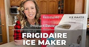 AMAZING Frigidaire Countertop Ice Machine from Costco - Review & Demo