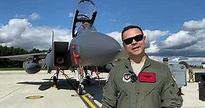 US Air Force F-15E Strike Eagle, a pilot tour.