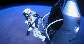Skydiver Felix Baumgartner breaks sound barrier