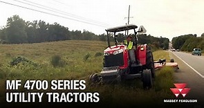 MF 4700 Series | Low Horse Power Tractors - below 100hp | Overview