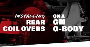 How To: Install a QA1 Rear Pro Coil Coilover System on a GM G-Body